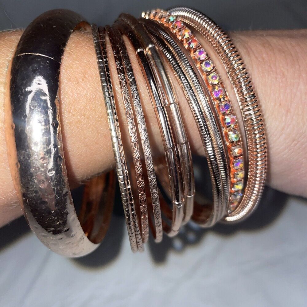 Gold Bracelet Set Women Fashion XL